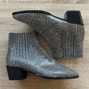 RAG & BONE Leather Animal Print Boots